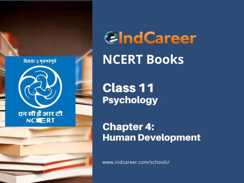 NCERT Book for Class 11 Psychology Chapter 4 Human Development