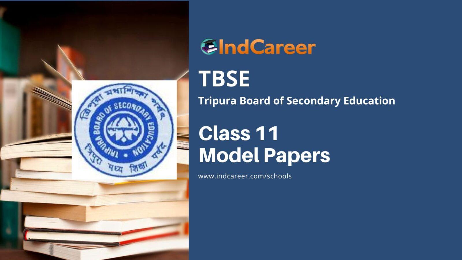 TBSE Class 11 Model Papers