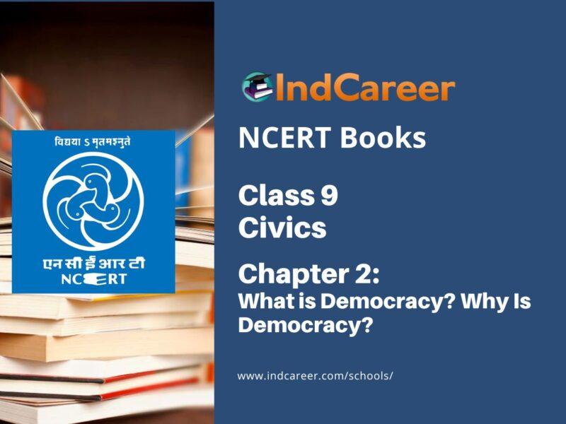 NCERT Book for Class 9 Civics Chapter 2 What is Democracy? Why Is Democracy?