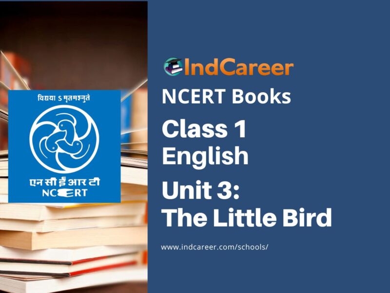 NCERT Book for Class 1 English (Raindrop):Unit 3-The Little Bird