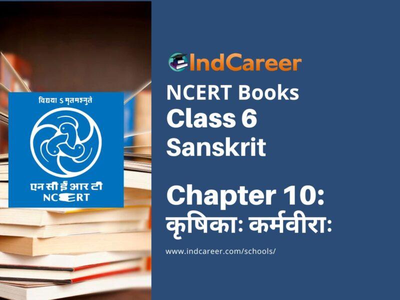 NCERT Book for Class 6 Sanskrit : Chapter 10-कृषिकाः कर्मवीराः