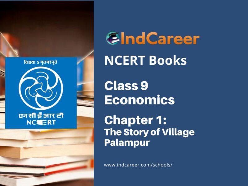 NCERT Book for Class 9 Economics Chapter 1 The Story of Village Palampur