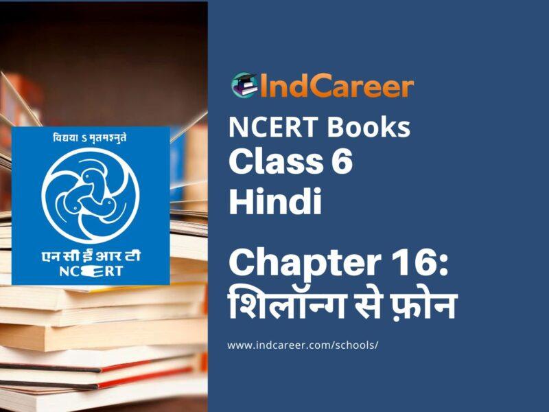 NCERT Book for Class 6 Hindi(Doorva Part 1) : Chapter 16-शिलॉन्ग से फ़ोन