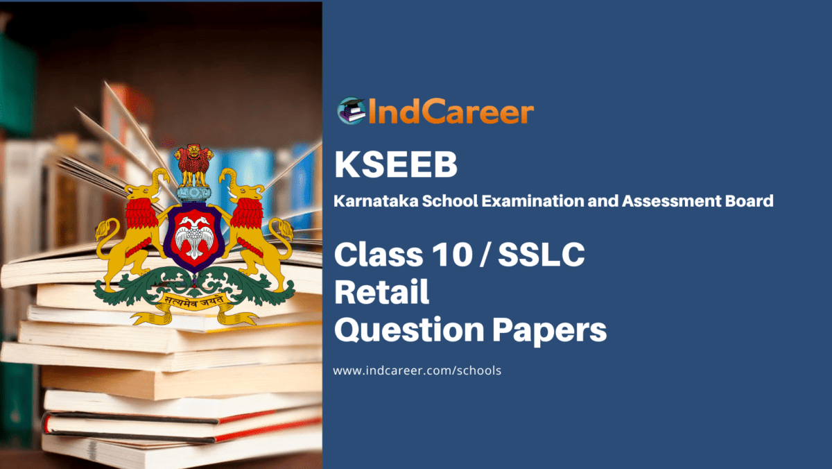 Karnataka SSLC Retail Question Papers