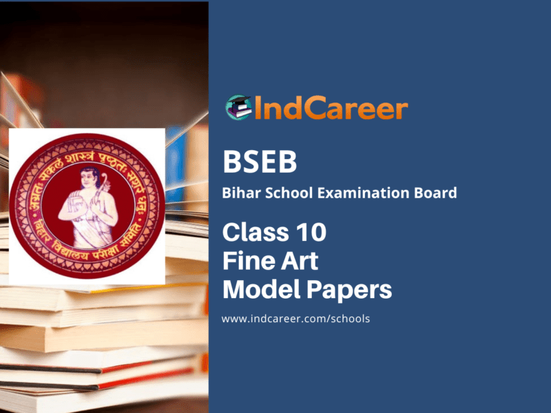 Bihar Board 10th Fine Art Model Paper