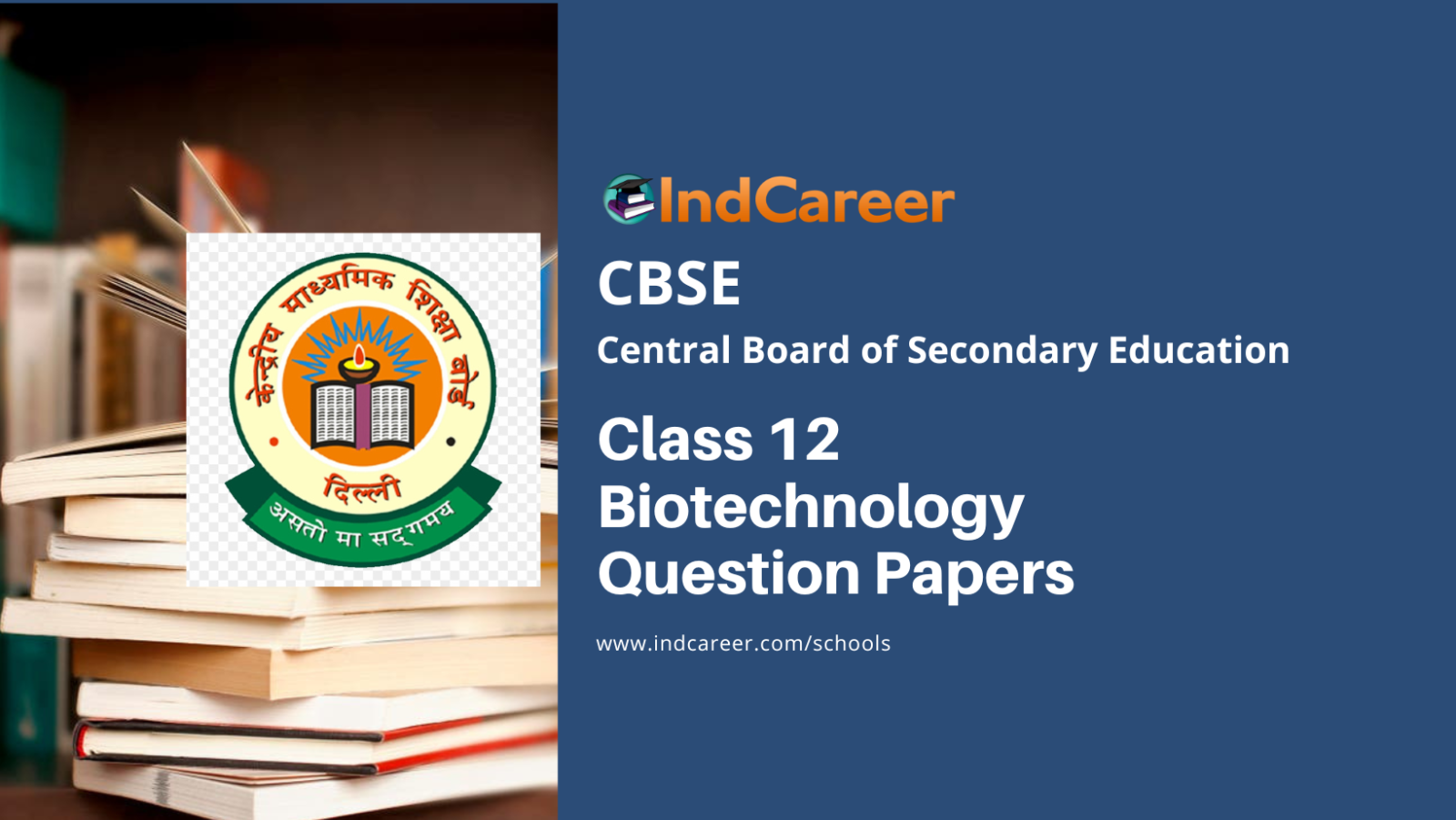 CBSE Class 12 Biotechnology Question Paper