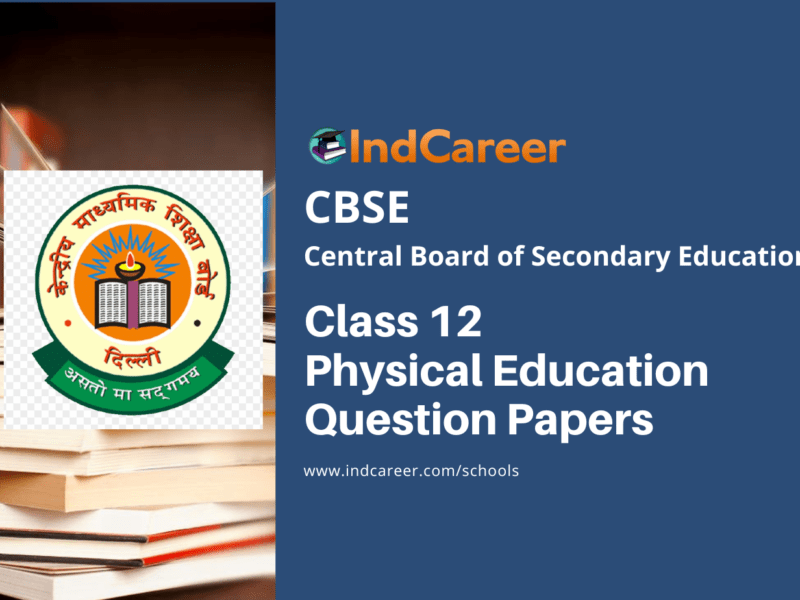 CBSE Class 12 Physical Education Question Paper