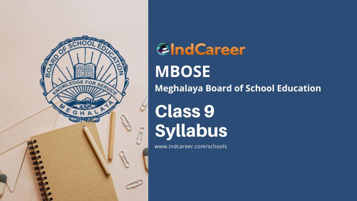 MBOSE Class 9 Syllabus