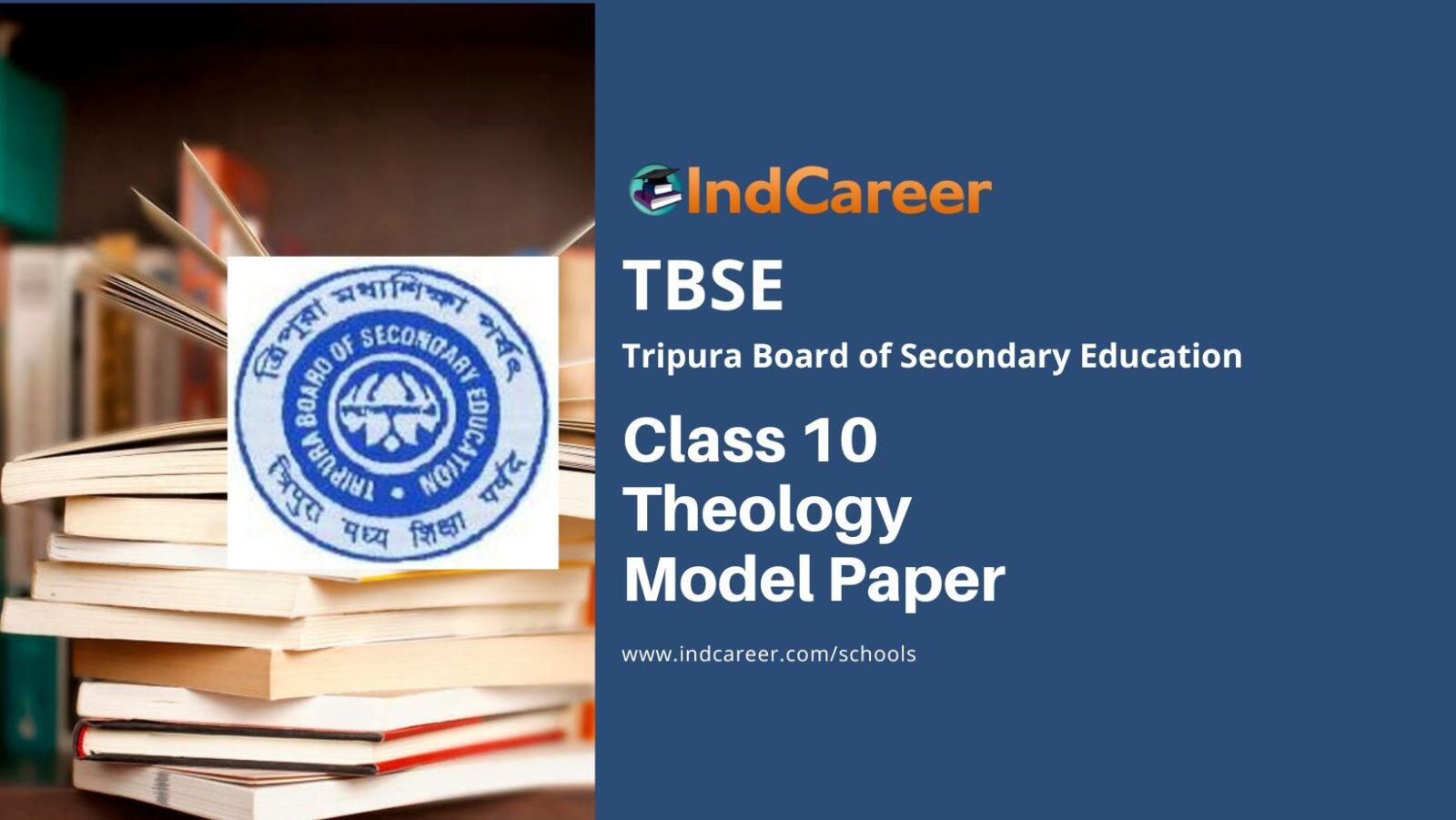 TBSE Class 10 Theology Model Question Paper