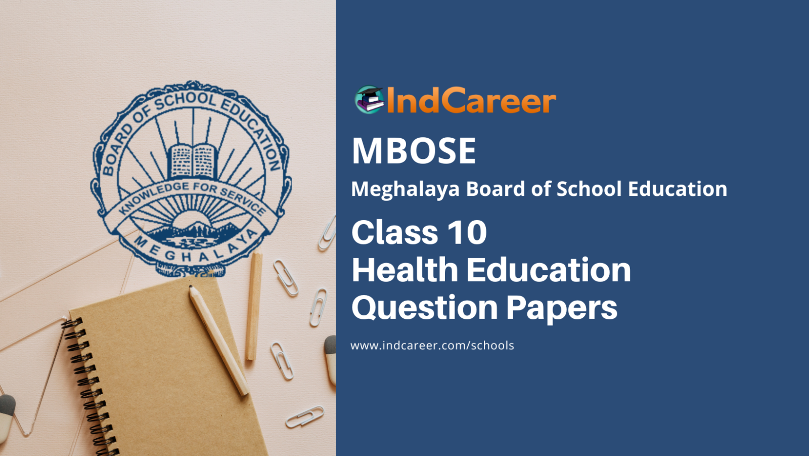 MBOSE Class 10 Health Education Question Papers