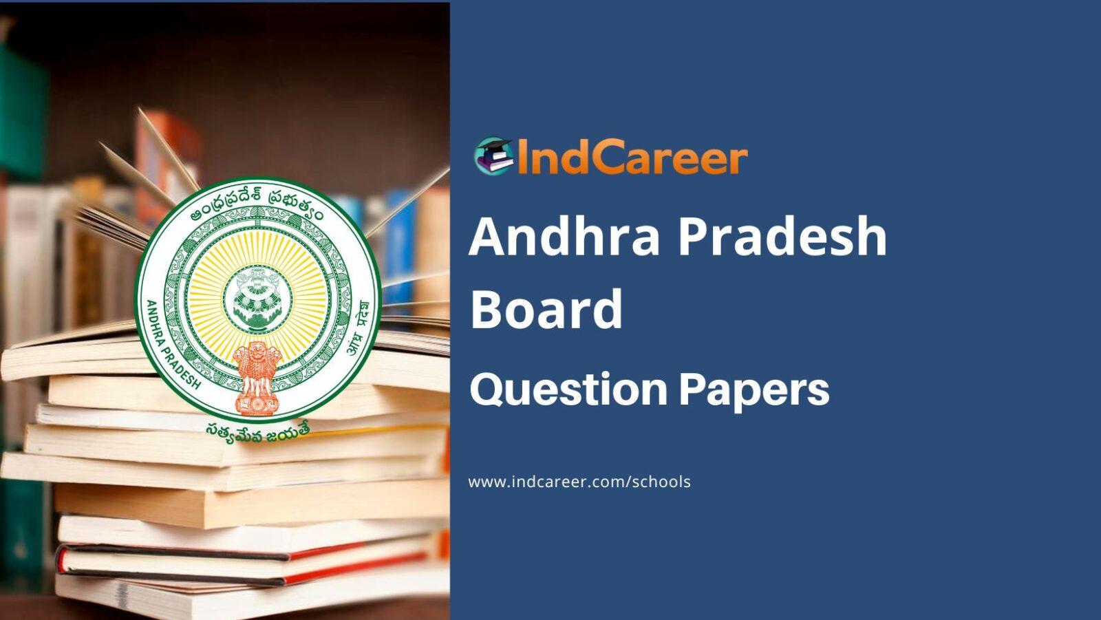 AP Board Question Papers
