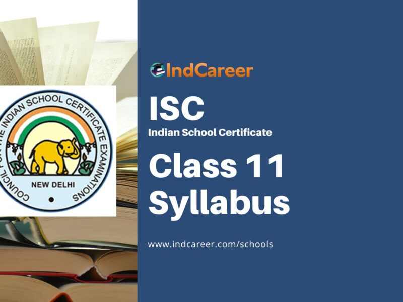 ISC Class 11th Syllabus