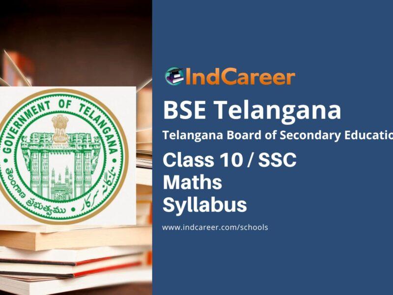 Telangana Board Class 10 Maths Syllabus