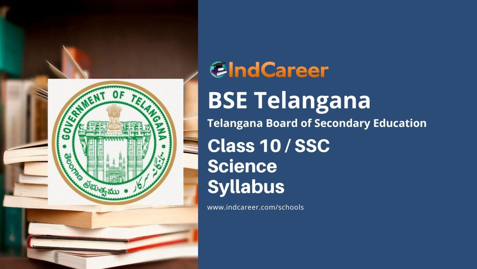 Telangana Board Class 10 Science Syllabus