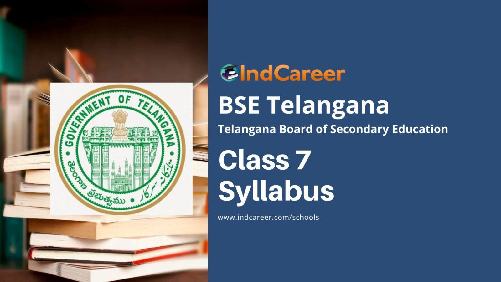 Telangana Board Class 7 Syllabus