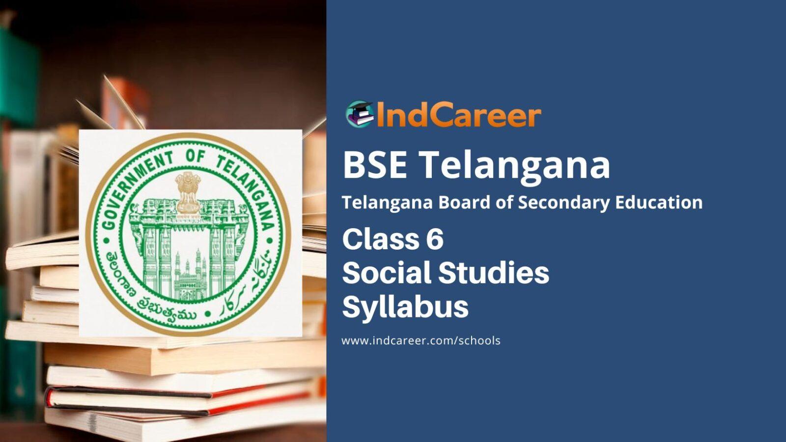 Telangana Board Class 6 Social Studies Syllabus