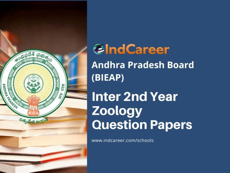 AP Inter 2nd Year Zoology Question Papers