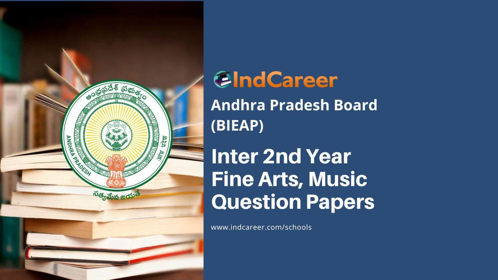 AP Inter 2nd Year French Question Papers