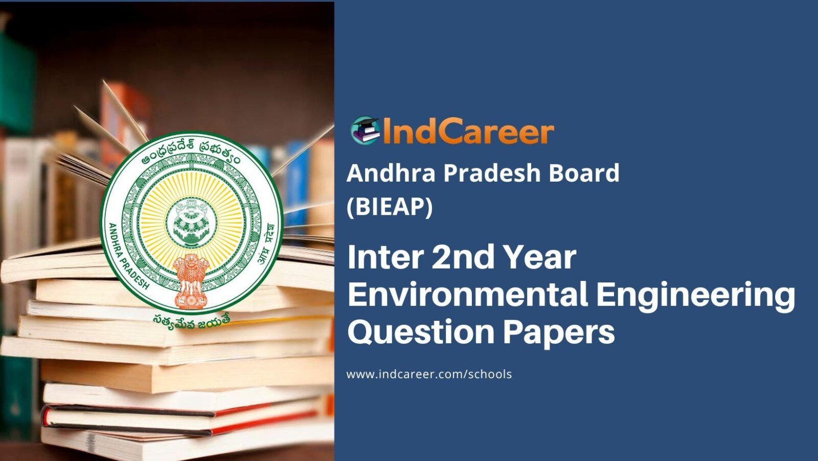 AP Inter 2nd Year Environmental Engineering Question Papers