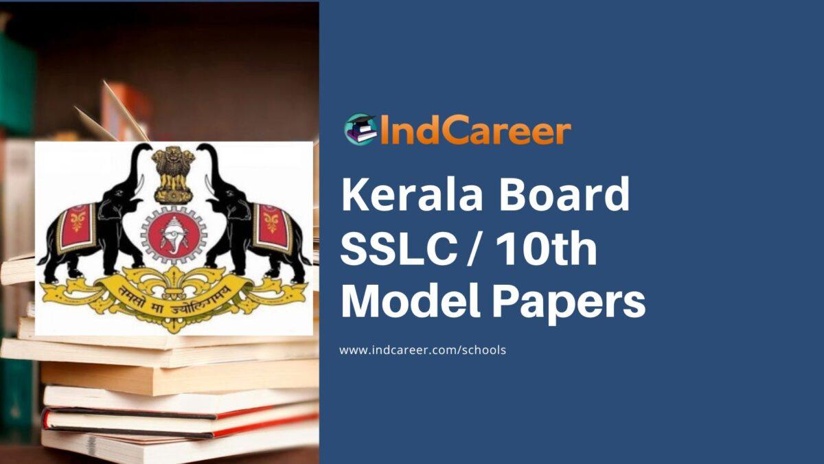 Kerala SSLC Model Papers