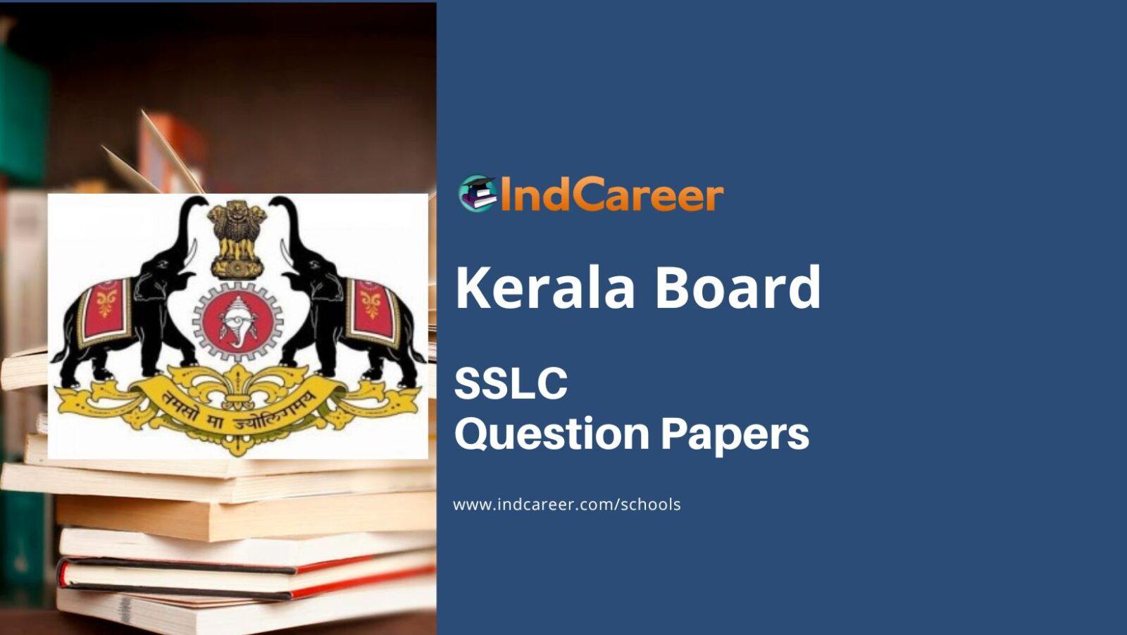 Kerala SSLC Question Papers
