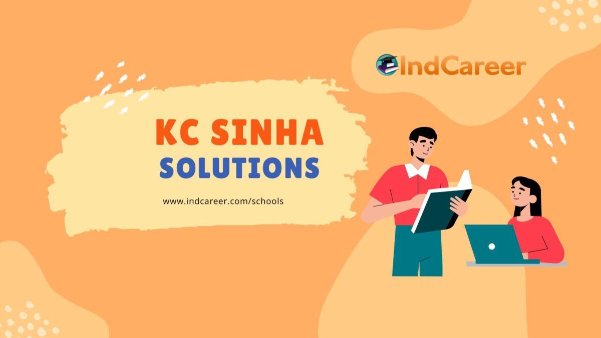 KC Sinha Solutions