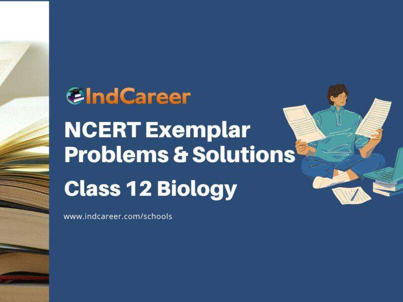 NCERT Exemplar Class 12 Biology Important Questions