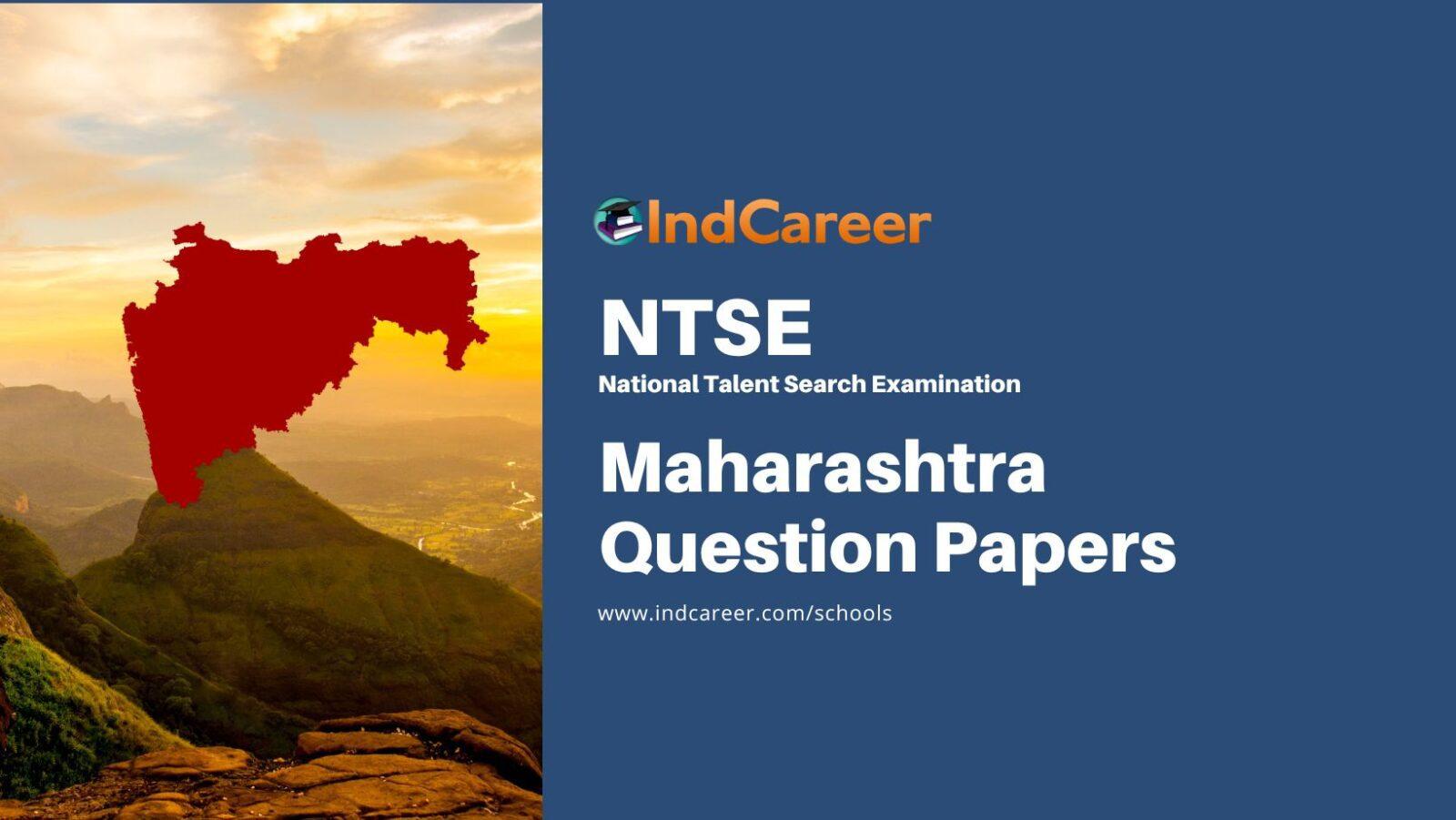Maharashtra NTSE Question Papers