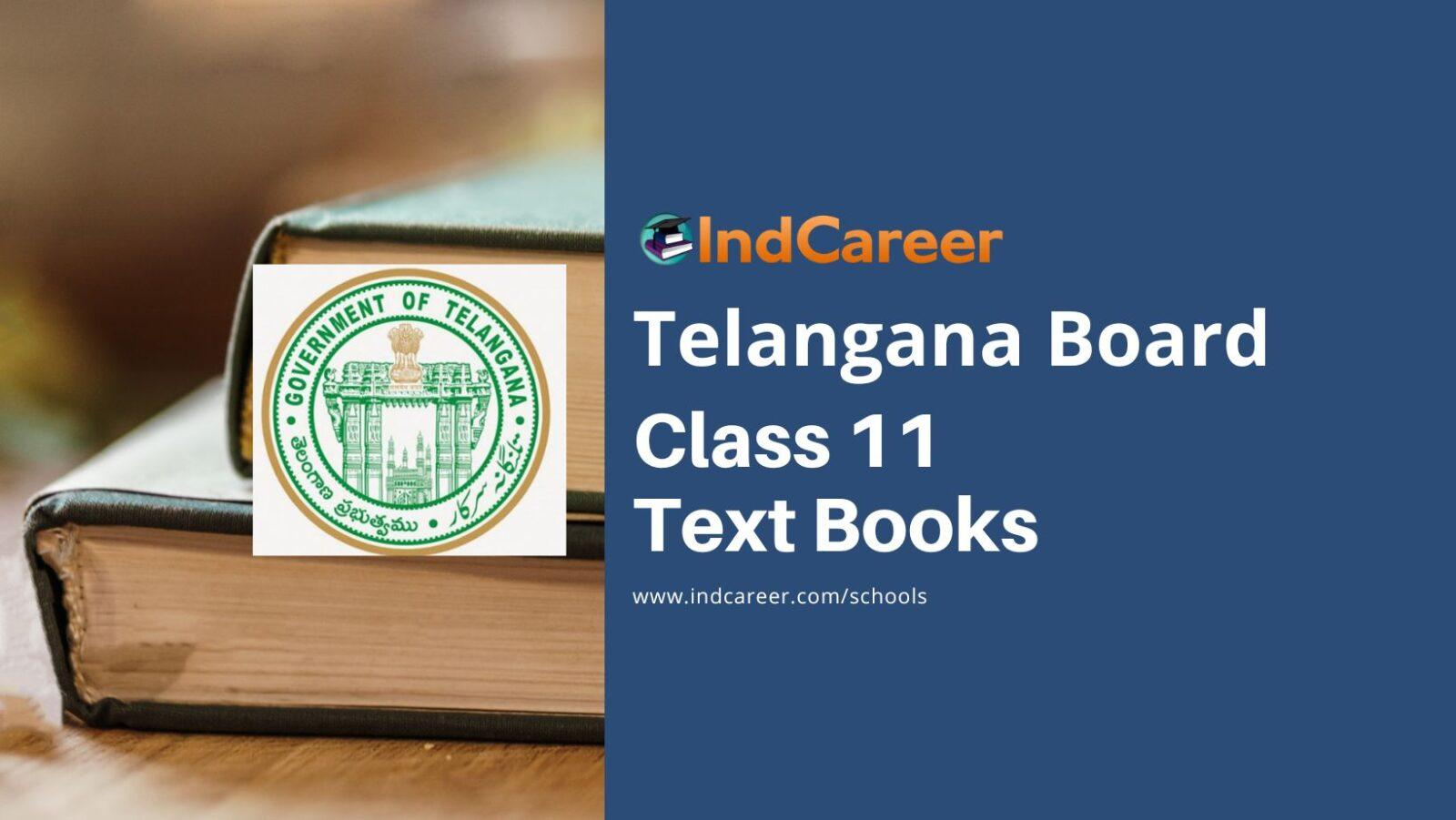 Telangana Intermediate 1st Year Books