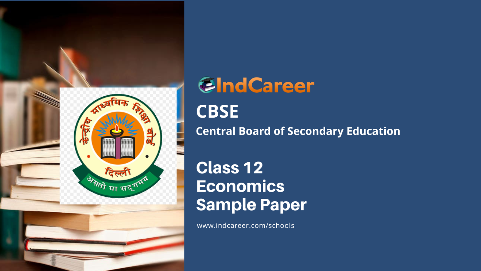 CBSE Class 12 Economics Sample Paper