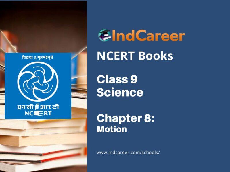 NCERT Book for Class 9 Science Chapter 8 Motion