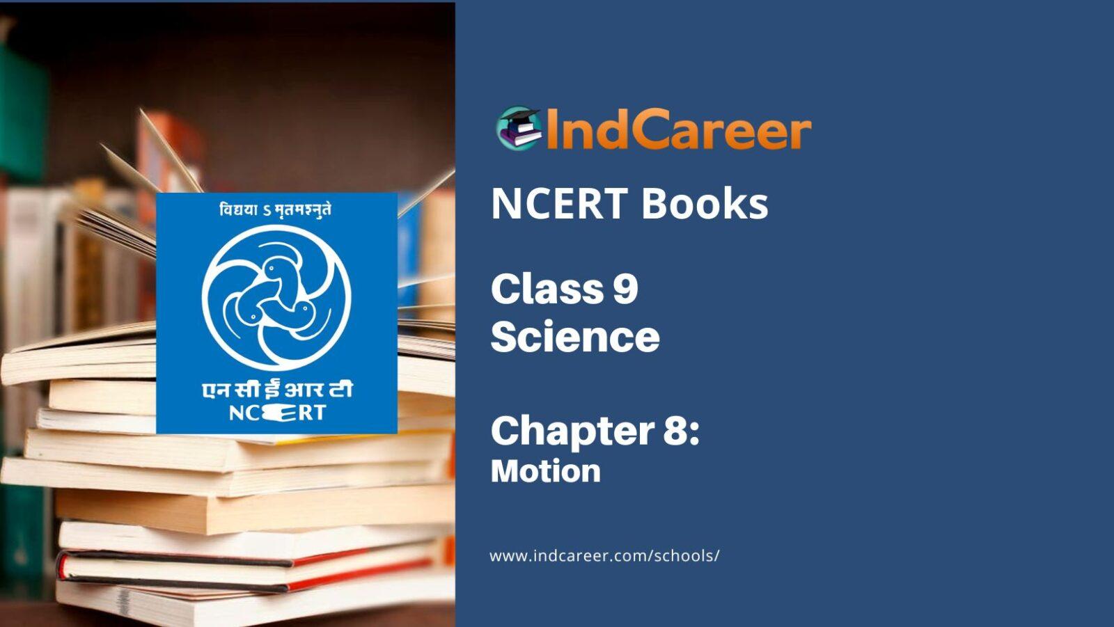 NCERT Book for Class 9 Science Chapter 8 Motion