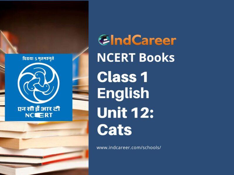 NCERT Book for Class 1 English (Raindrop):Unit 12-Cats