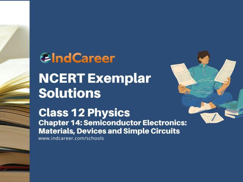 NCERT Exemplar Class 12 Physics Chapter 14: Semiconductor Electronics: Materials, Devices and Simple Circuits