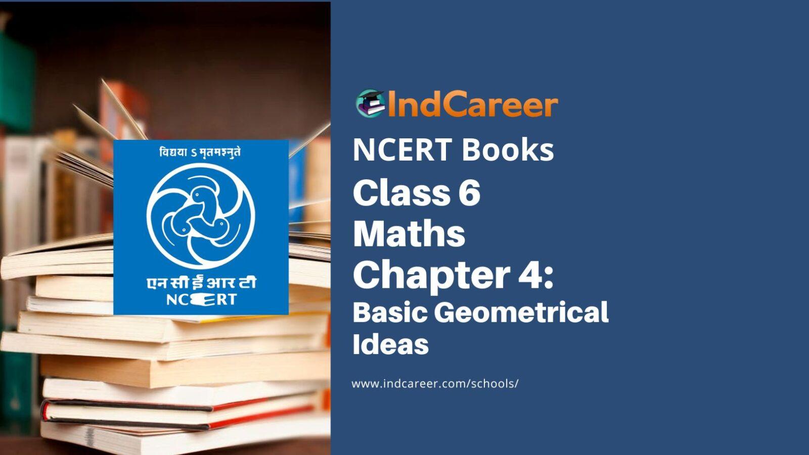 NCERT Book for Class 6 Maths: Chapter 4-Basic Geometrical Ideas