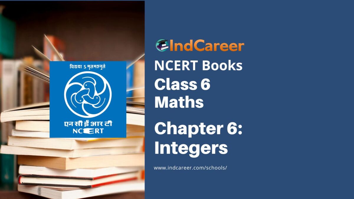NCERT Book for Class 6 Maths: Chapter 6-Integers