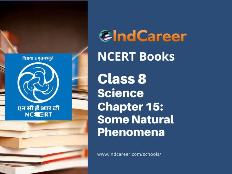 NCERT Book for Class 8 Science Chapter 15 Some Natural Phenomena