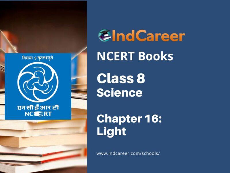 NCERT Book for Class 8 Science Chapter 16 Light