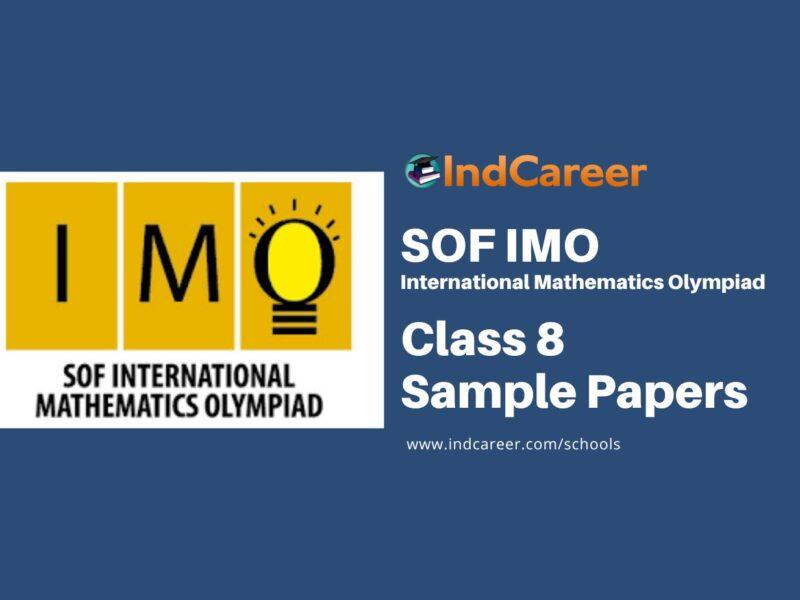 SOF IMO Sample Paper for Class 8