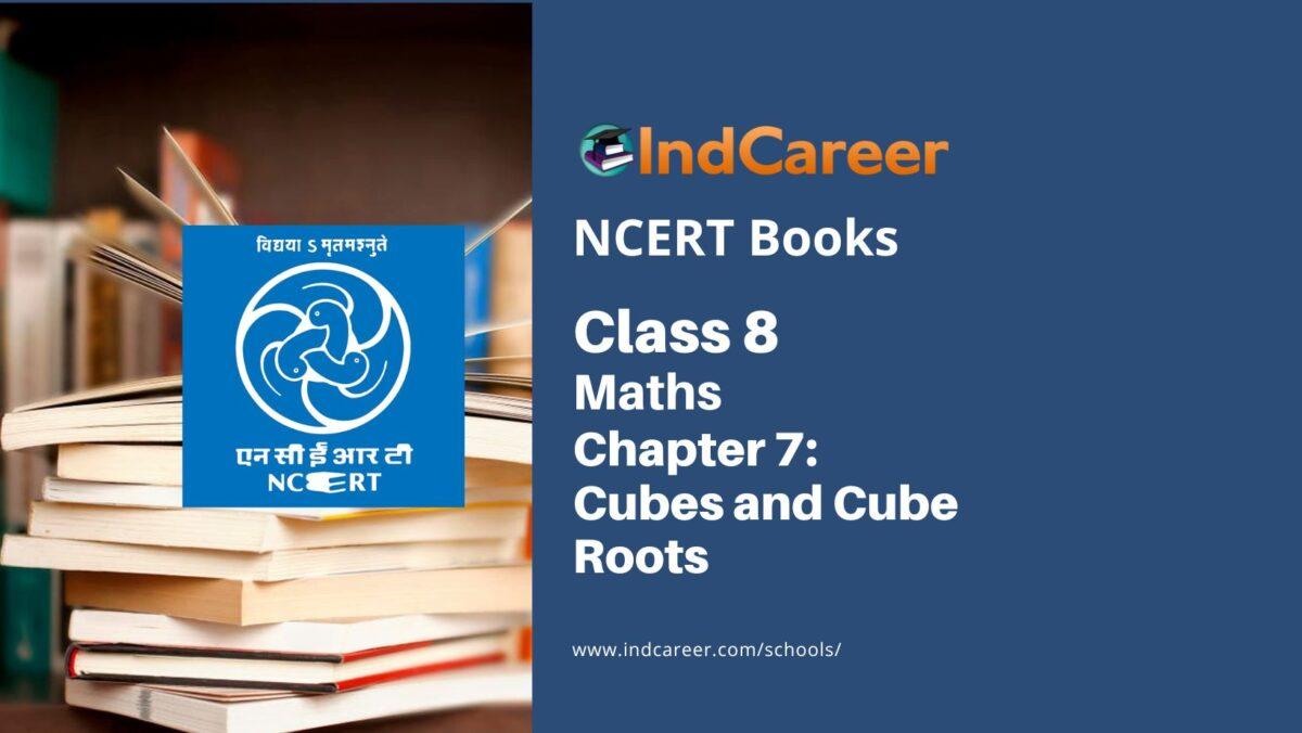 NCERT Book for Class 8 Maths Chapter 7 Cubes and Cube Roots