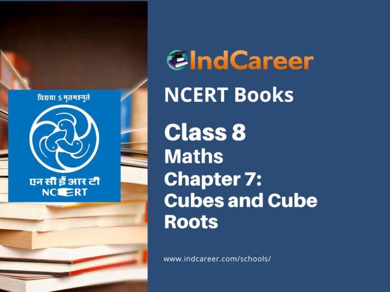 NCERT Book for Class 8 Maths Chapter 7 Cubes and Cube Roots