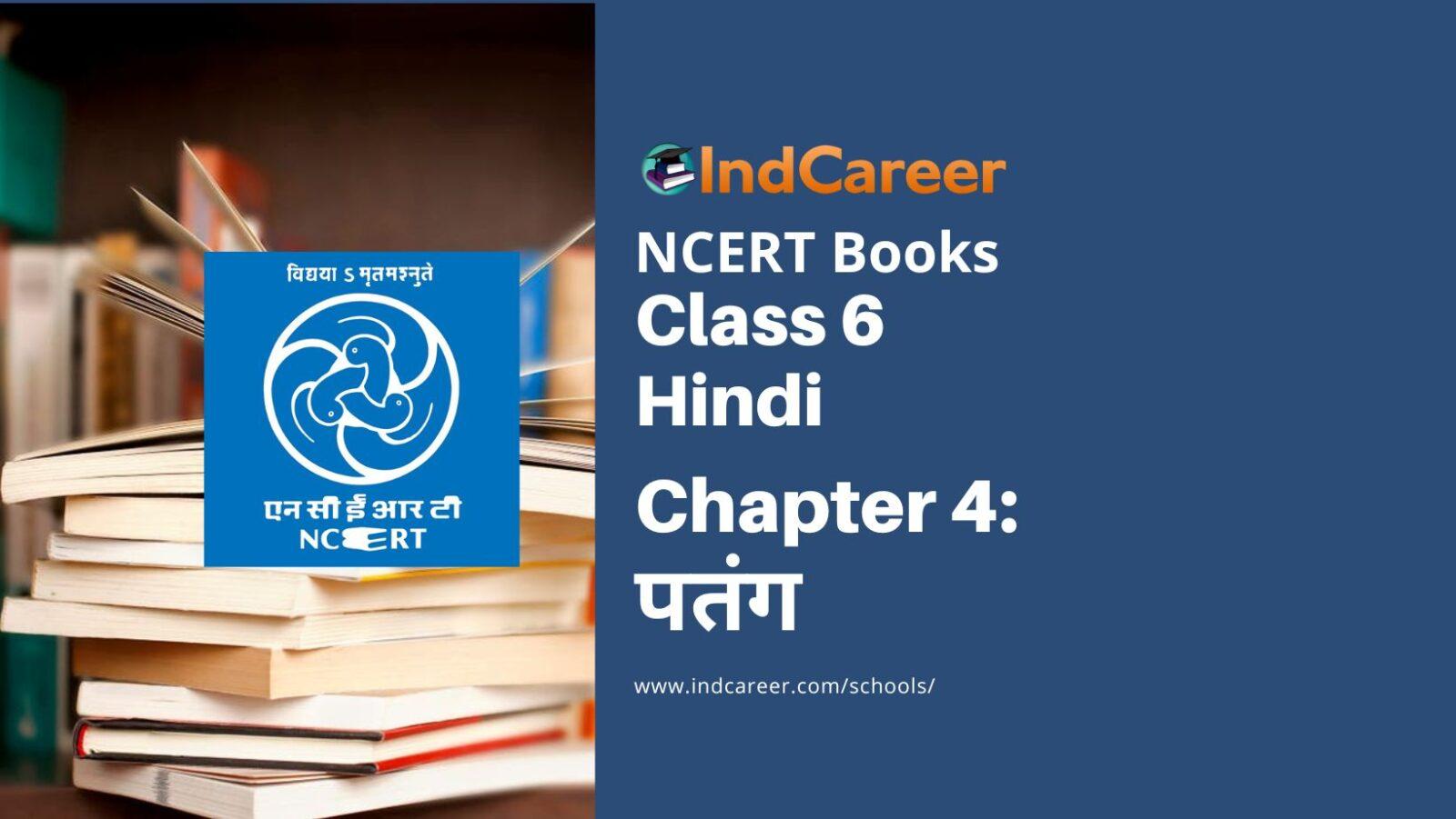 NCERT Book for Class 6 Hindi(Doorva Part 1) : Chapter 4-पतंग