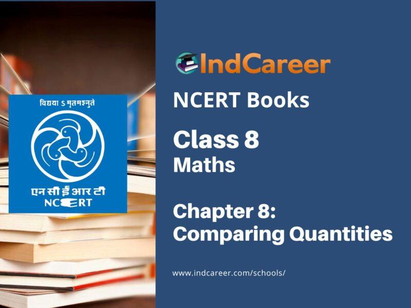 NCERT Book for Class 8 Maths Chapter 8 Comparing Quantities