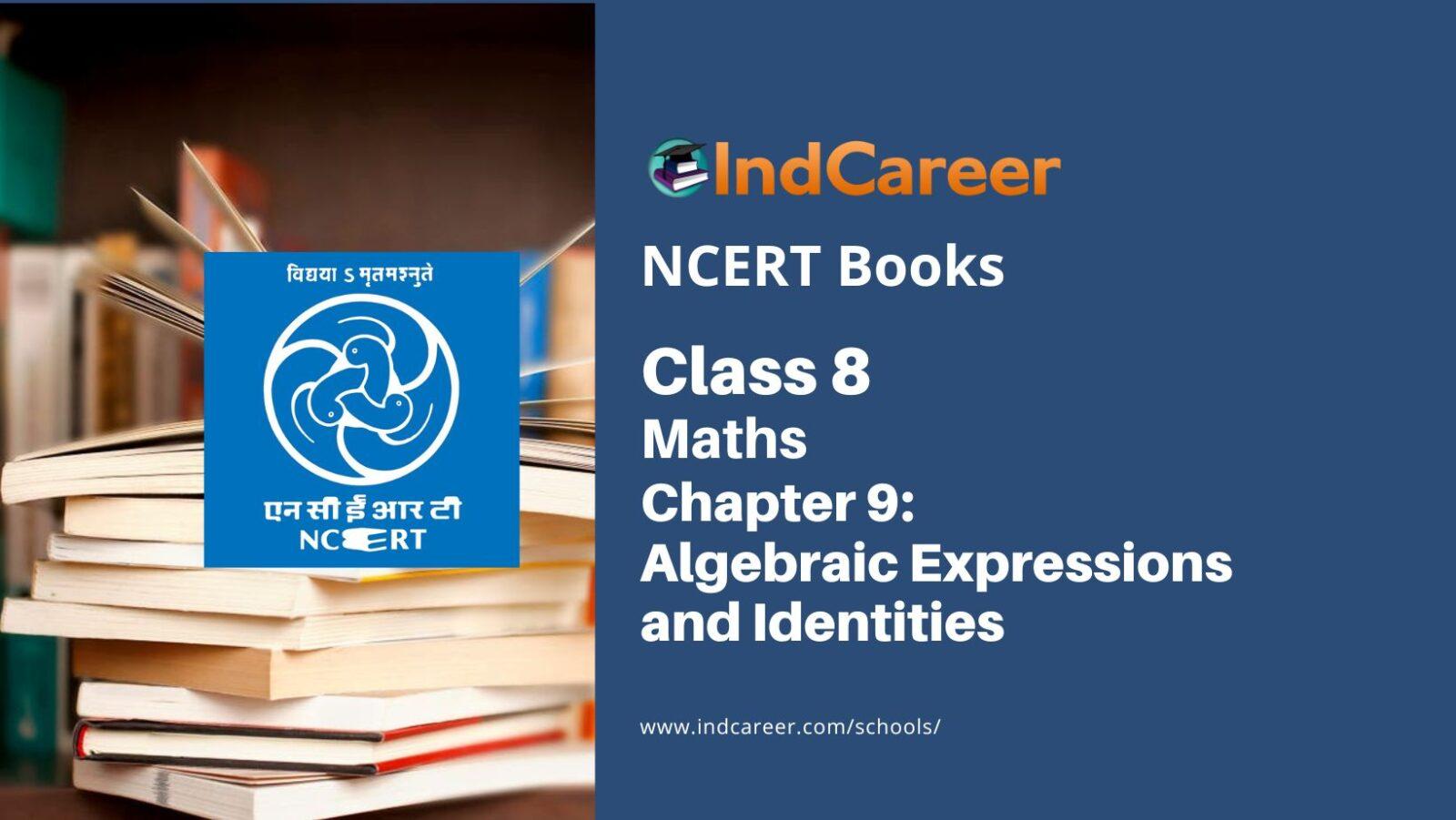 NCERT Book for Class 8 Maths Chapter 9 Algebraic Expressions