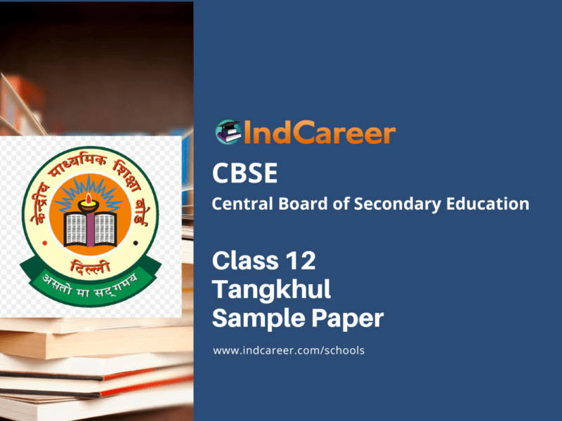 CBSE Class 12 Tangkhul Sample Paper