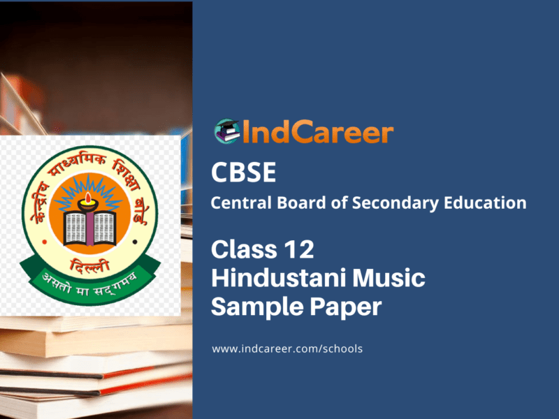 CBSE Class 12 Hindustani Music Sample Paper