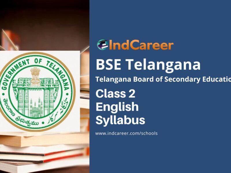 Telangana Board Class 2 English Syllabus