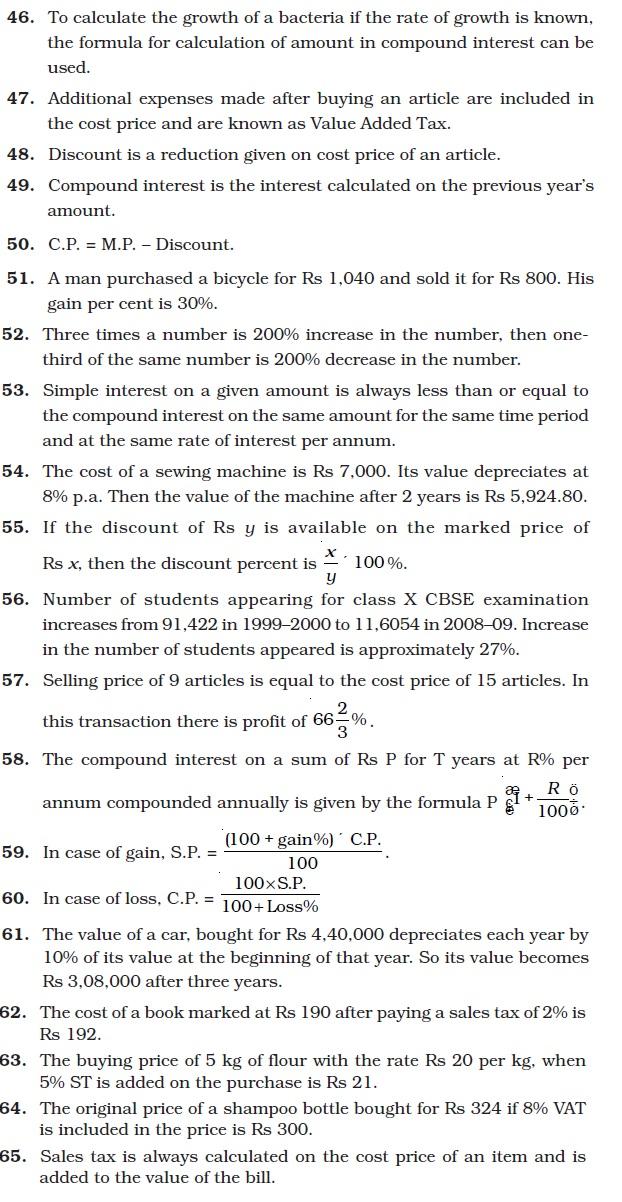 Comparing Quantities