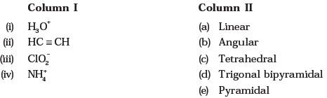 Chemical Bonding and Molecular Structure