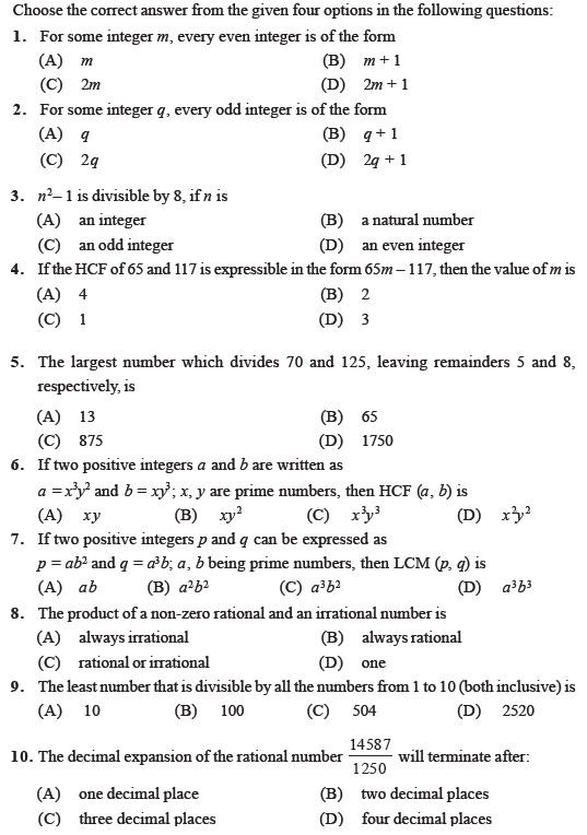 Real Numbers/